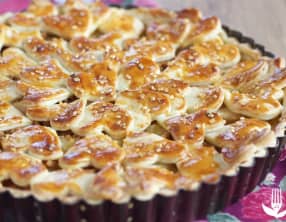 Tourte Pommes, cannelle et Spéculoos