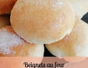 Beignets fourrés au four