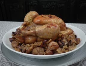 Poulet farci