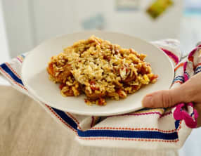 Riz aux carottes façon currywurst