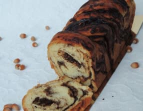 Babka chocolat noisette