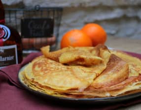 Crêpes au Grand Marnier