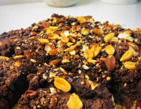 Fondant chocolat coco courgette