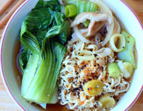 Bouillon au chou pak choï