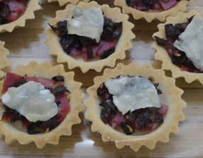 Tartelettes aux cèpes et pancetta