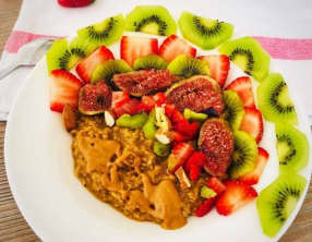 Porridge crémeux vegan et sans gluten