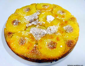 Moelleux à l'ananas à l'huile d'olive et au rhum