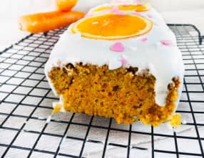 Carrot cake sans gluten et sans lactose