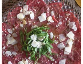 Carpaccio de boeuf