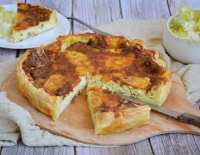 Quiche aux 4 fromages