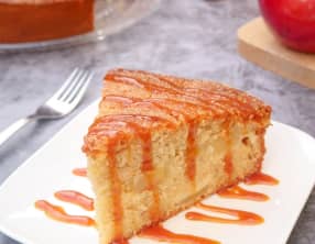 Gâteau moelleux aux pommes vegan