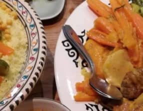 Couscous marocain aux sept légumes