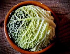 Mousseline de poisson au chou vert