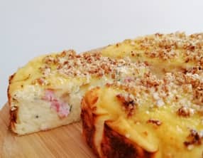 Quiche sans pâte au chou-fleur