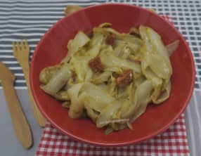 Endives au chorizo et Maroilles