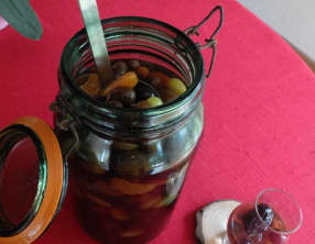 Bocal ou confiture de vieux garçon