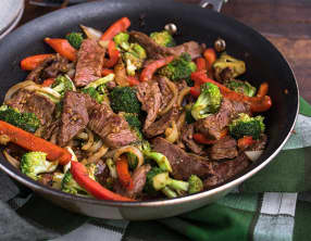 Sauté de boeuf à la méditerranéenne