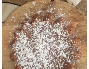 Moelleux à la pralinoise et au fromage blanc