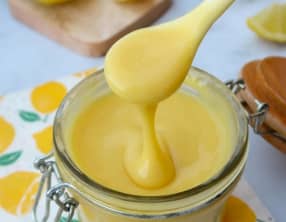 Lemon curd ou crème au citron vegan