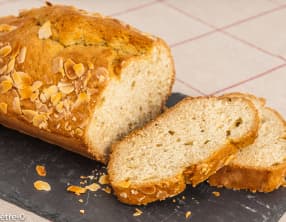 Gâteau du matin vanille amandes