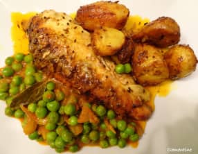 Garden peas à l'indienne