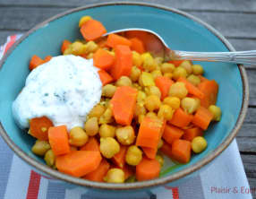 Curry de pois chiches et carottes