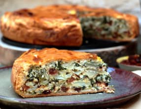 Tourte niçoise salée aux blettes