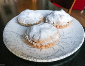 Mini-tourtes aux pommes et au kumquat