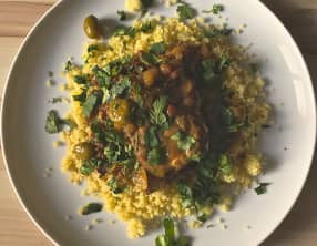 Tajine de collier d'agneau