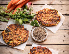 Galettes de carottes