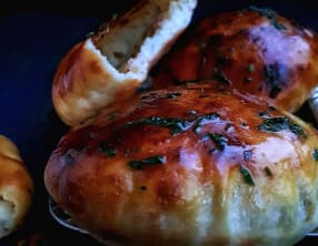 Pain farci aux pommes de terre