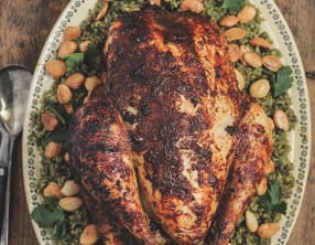 Freekeh aux poulet rôti
