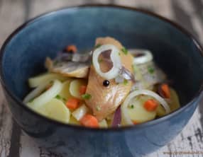 Harengs pommes à l'huile