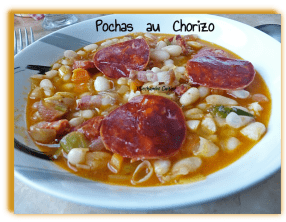 Pochas au chorizo