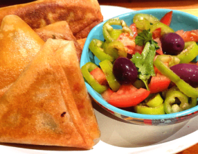 Bricks Aux Crevettes Au Curry Et à La Béchamel Épaisse