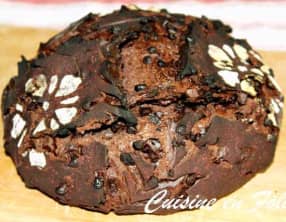 Pain au levain, cacao et au chocolat