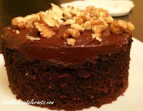 Gâteau neo-zélandais chocolat courgettes