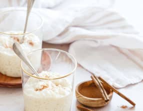 Riz au lait à la cannelle