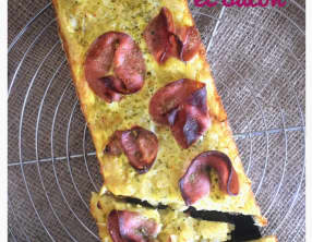 Tarte oignons et bacon