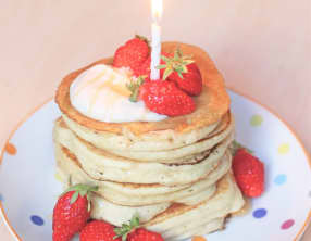 Pancakes vegans super fluffy