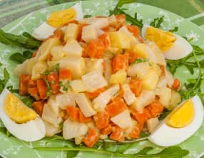 Macédoine de légumes de début de printemps