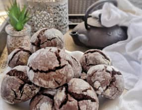 Crinkles au chocolat