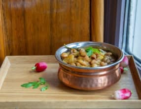 Curry indien de haricots Pinto