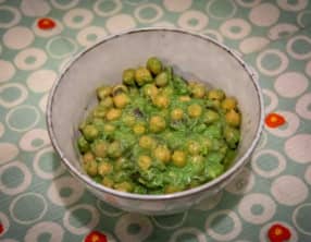 Pois chiches à l’ail des ours