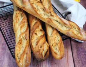 Baguettes Sans Pétrissage