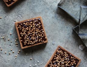 La tarte chocolat sarrasin