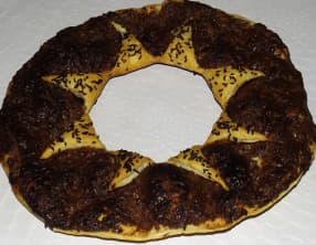 Tarte couronne au Nutella
