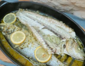 Bars marinés à l'estragon