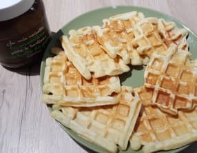 Gaufres aux blancs d’oeufs