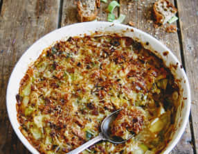 Gratin de poireaux